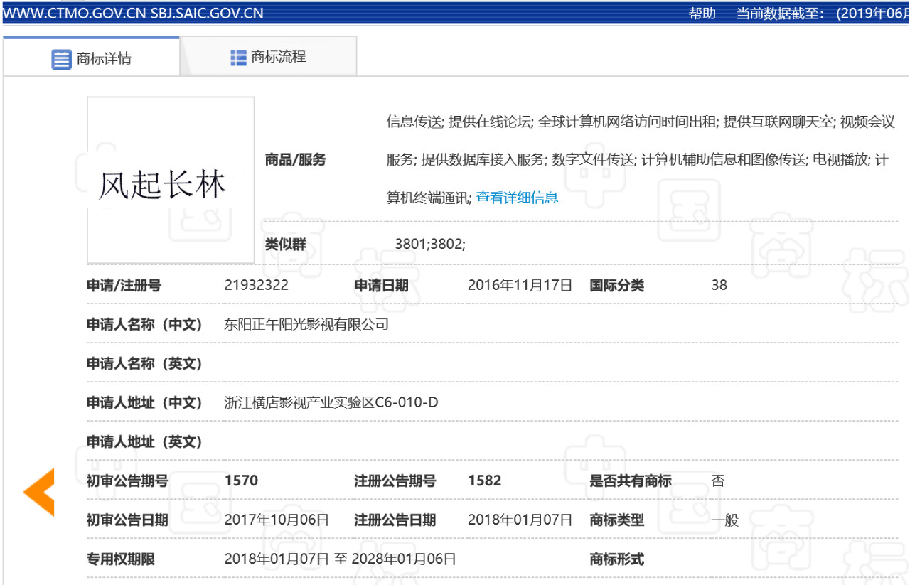 影視作品也要商標注冊,看看正午陽光是怎么做的!2