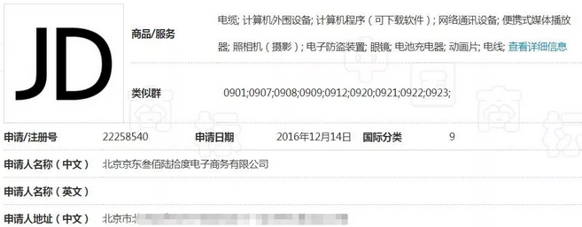 京東商標上萬件!“JD”因缺乏顯著性終審駁回3